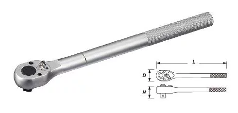Трещітка 3/4" 510мм 24 зуба