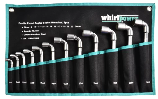 Набір ключів торцевих Г-под. 8-24мм 12од. чохол