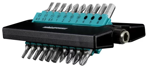 Набір бит 21од пластик.кейс