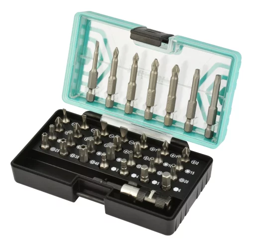 Набір бит 36од. пластик.кейс