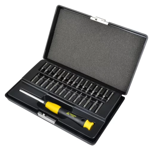 Викрутка з набором бит 30од для точної механіки