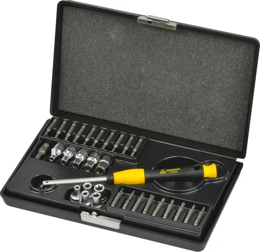 Викрутка з набором бит 31од для точної механіки