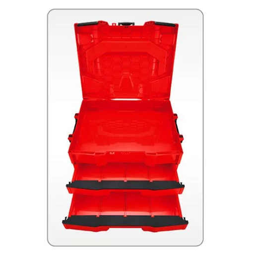 Ящик для інструменту модульний 3 секції 456x372x250 мм (пластик) TOPTUL TBCE0202