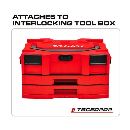 Висувний ящик глибокий модульний для TBCE0202 TOPTUL TEAK4602