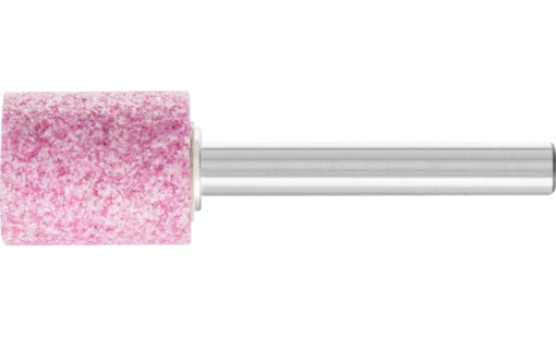 Шліфувальна головка абраз. d-16*20мм циліндр., хв.-6мм, Р-60, тверд. M для метал. ZY1620 6 ADW60M5V рожева