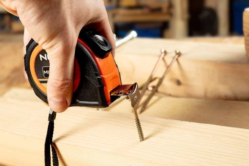 Рулетка Neo Tools, 3мx16мм, з фіксатором змотування