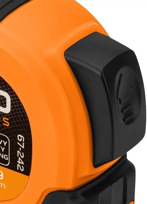 Рулетка Neo Tools Super Black, 5мx19мм, з фіксатором змотування, магніт