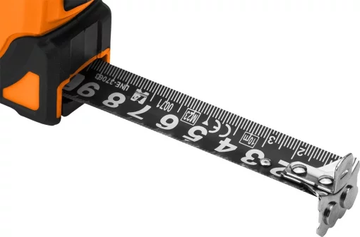 Рулетка Neo Tools Super Black, 5мx19мм, з фіксатором змотування, магніт