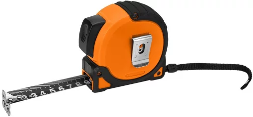 Рулетка Neo Tools Super Black, 5мx19мм, з фіксатором змотування, магніт