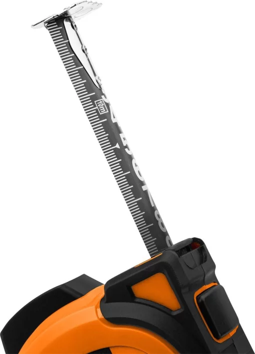 Рулетка Neo Tools Super Black, 5мx19мм, з фіксатором змотування, магніт