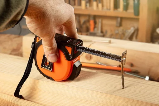 Рулетка Neo Tools Super Black, 5мx25мм, з фіксатором змотування, магніт