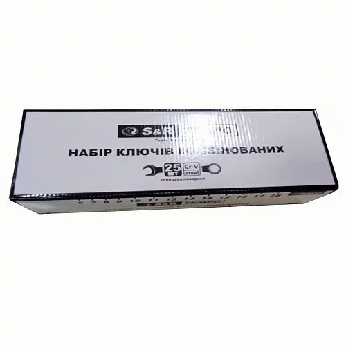 Набір ключів S&R Tempo 25 шт у тканинному чохлі