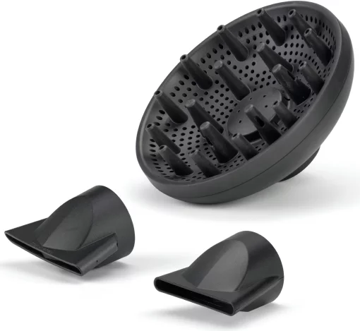 Фен Babyliss Air Power Pro, 2300Вт, 3 режими, дифузор, іоніз-я, хол. обдув, кераміка, чорно-рожевий