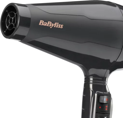 Фен Babyliss Air Pro, 2200Вт, 2 режими, дифузор, іоніз-я, хол. обдув, чорний