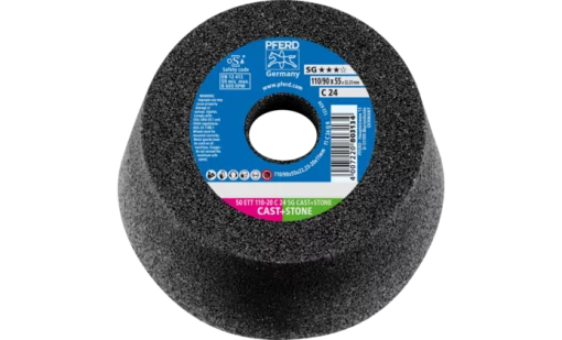 Зачисна чашка 110/90*55*22  Р-24 по каменю/чугуну/литійна корка