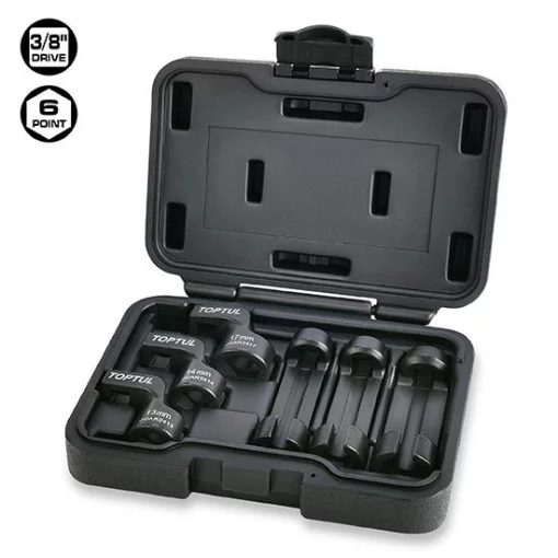 Набір головок для зняття датчиків температури вихлопних газів 6 од. TOPTUL JGAI0604