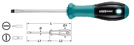 Викрутка SL3,0*75мм