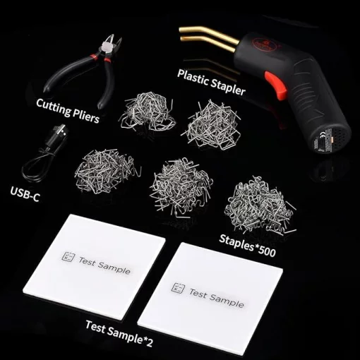 Комплект для ремонту пластикових деталей (Термостеплер акумуляторний) AEROPRO A702