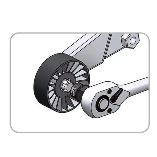 Головка 1/2" Ribe M10S для натягувача ременя TOYOTA TOPTUL JDDF1610