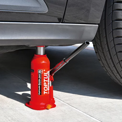 Домкрат пляшковий гідравлічний 3т 188-363 мм TOPTUL JHAB0103