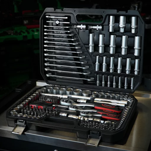 Набір інструменту комбінований 1/4"&3/8"&1/2" 216ед. СТАНДАРТ ST-0216