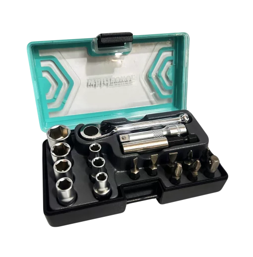 Набір бит 18од пластик.кейс