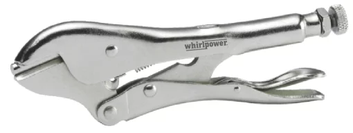 Зажим ручний 7" прямі губки без насічок  для зварювальників