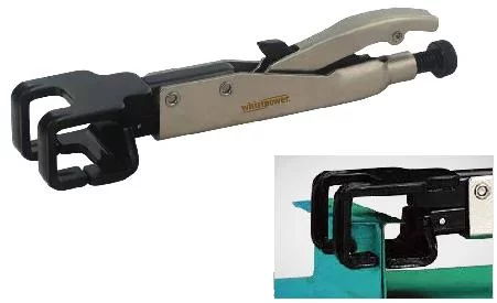 Зажим 230мм з двома гаками для профілю