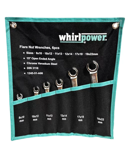 Набір ключів розрізних 8-22мм 6од.чохол