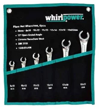 Набір ключів розрізних 8-22мм 6од.чохол