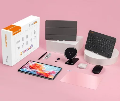 Планшет Teclast P30T KIT 10,1" 4ГБ, 128ГБ, 6000мА•год, Android, сірий