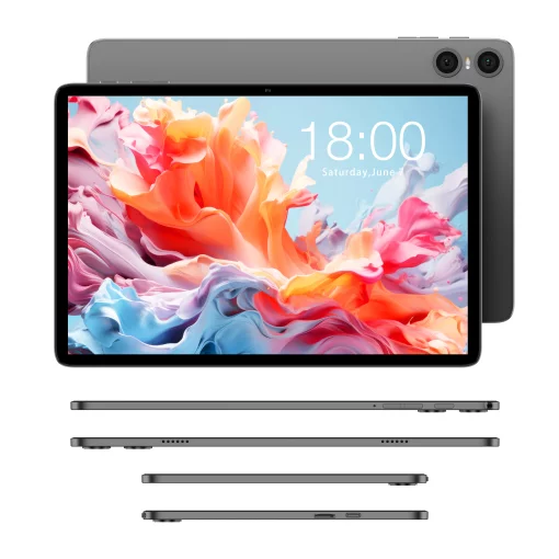 Планшет Teclast P30T KIT 10,1" 4ГБ, 128ГБ, 6000мА•год, Android, сірий