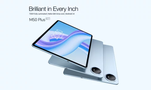 Планшет Teclast M50 Plus 10.1" 6ГБ, 128ГБ, LTE, 7000мА•год, Android, блакитний