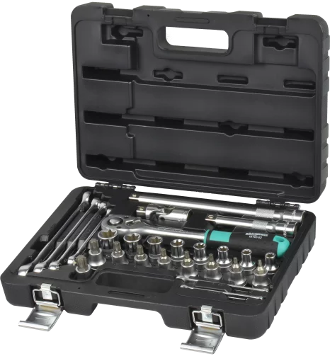 Набір інструментів 1/2" 27од. пластик. кейс