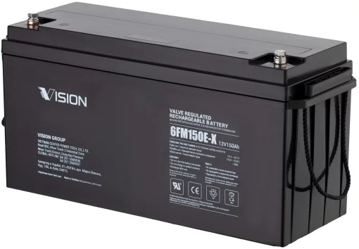 Акумуляторна батарея Vision FM, 12В, 150А•год, AGM