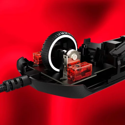 Миша HyperX Pulsefire Haste 2, RGB, USB-A, USB, чорний