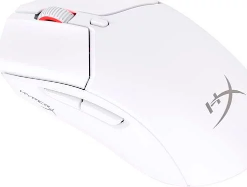 Миша HyperX Pulsefire Haste 2, RGB, USB-A/WL/BT, білий