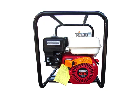 Мотопомпа рукав 75мм, 55м3/год, підйом 30м, чиста вода, SCWP80H, з двиг. HONDA GX160