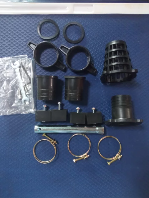 Мотопомпа рукав 75мм, 55м3/год, підйом 30м, чиста вода, SCWP80H, з двиг. HONDA GX160