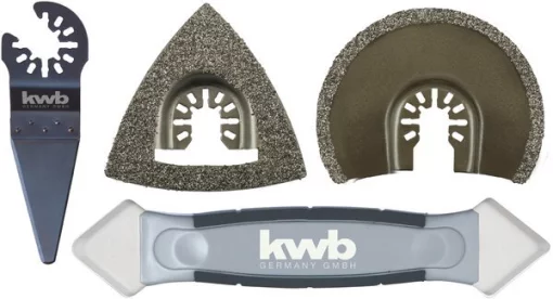 Набір насадок для реноватору Einhell KWB для плитки 4шт