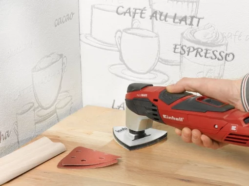 Набір насадок і шліфпаперу для реноватора Einhell, KWB, 17шт