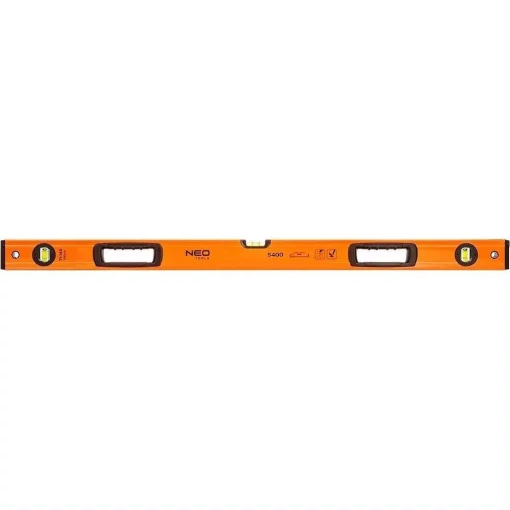 Рівень Neo Tools S 400 алюмінієвий, 100см, 3 капсули, 2 отвори для рук