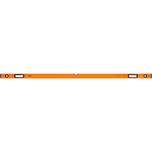 Рівень Neo Tools S 400 алюмінієвий, 200см, 3 капсули, 2 отвори для рук