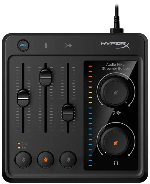 Пульт керування аудіо HyperX Audio Mixer Black