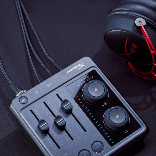 Пульт керування аудіо HyperX Audio Mixer Black