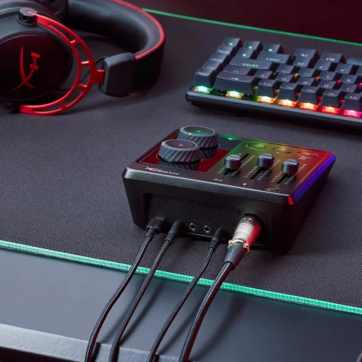 Пульт керування аудіо HyperX Audio Mixer Black