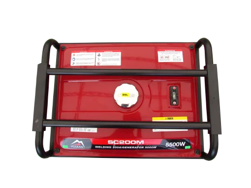 Апарат дугового зварювання з генераторною установкою  SC200M-II 5кВт, 180А/26,8В  бак 25л, електростарт