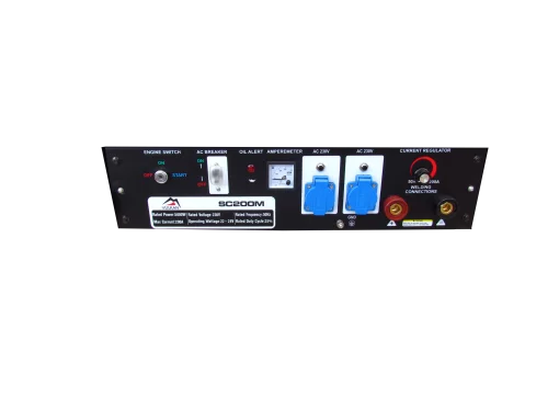 Апарат дугового зварювання з генераторною установкою  SC200M-II 5кВт, 180А/26,8В  бак 25л, електростарт