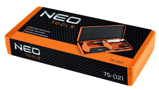Мікрометр Neo Tools з верн'єром 25-50мм, ±0.01мм/м