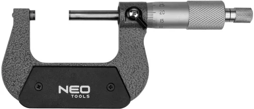 Мікрометр Neo Tools з верн'єром 25-50мм, ±0.01мм/м